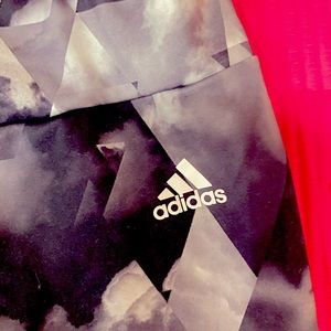 ADIDAS Grey print leggings